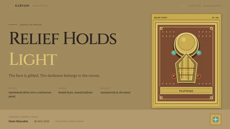 Svaneti Repoussé Icon — Slides · cover
