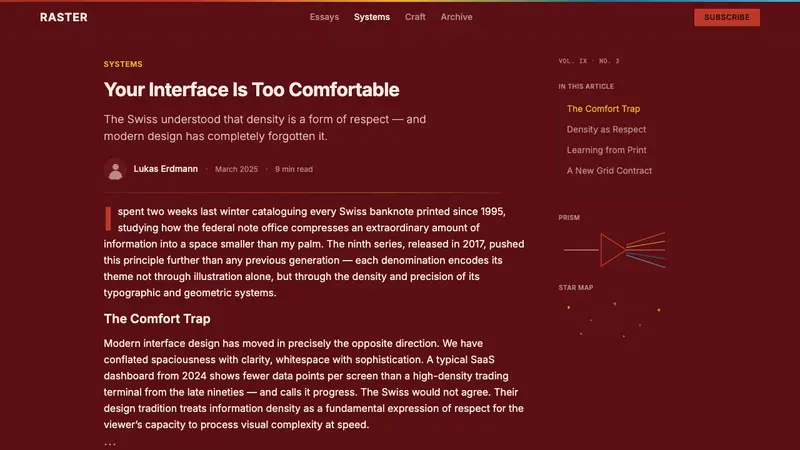 Swiss Franc Note — Web · article
