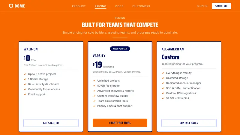 Syracuse Orange (College Athletics, 1870) — Web · pricing