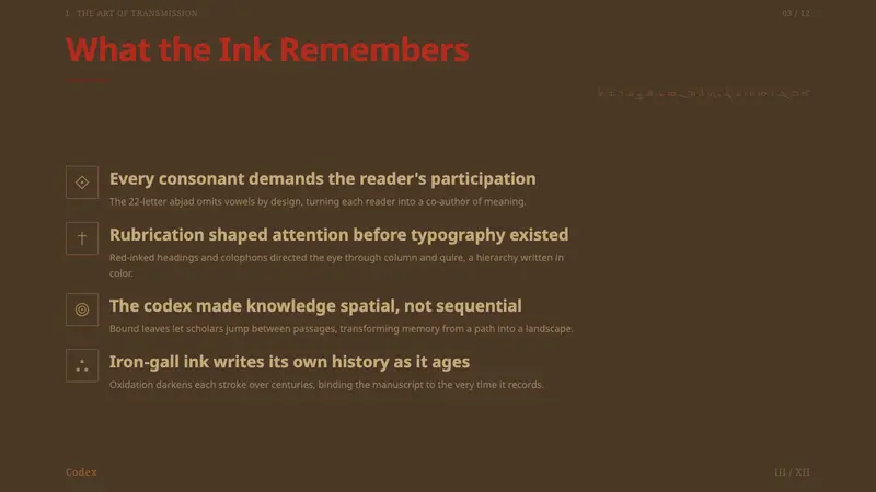 Syriac Estrangela — Slides · content