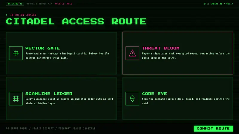 System Shock (Citadel cyberspace) — Slides · content