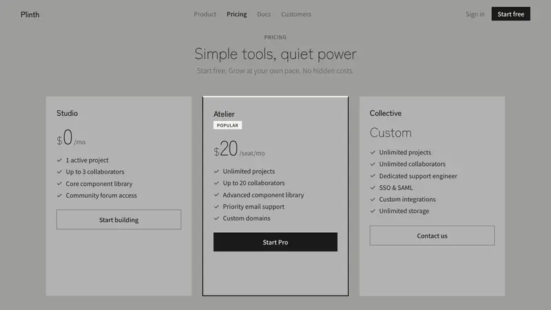 Tadao Ando Concrete — Web · pricing