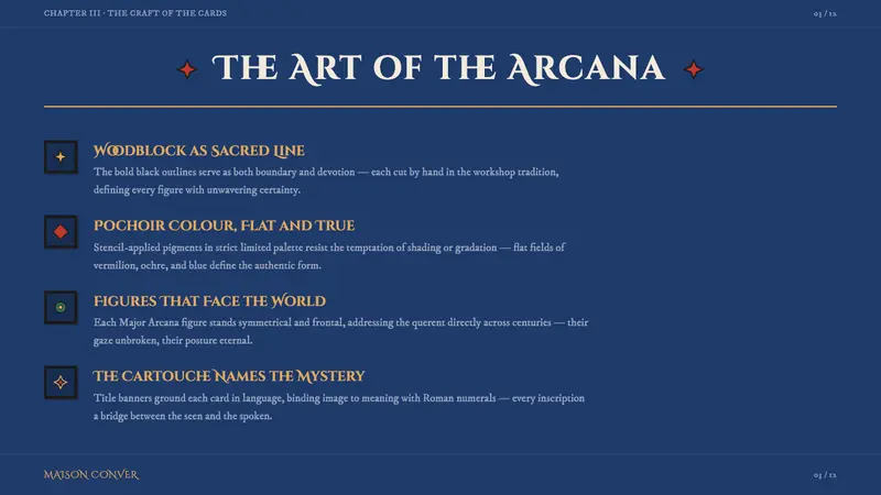 Tarot de Marseille — Slides · content