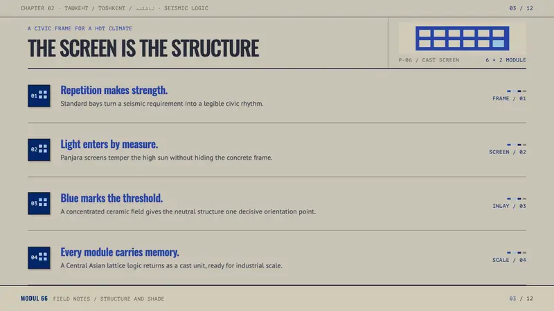 Tashkent Seismic Modernism — Slides · content