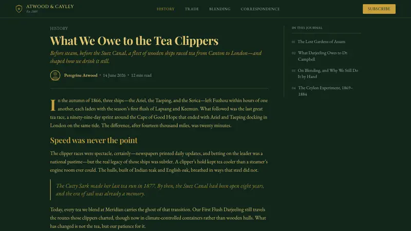 Tea Tin (Twinings 1837) — Web · article