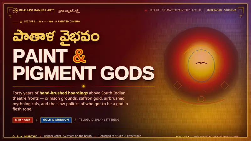 Telugu Tollywood Poster — Slides · cover