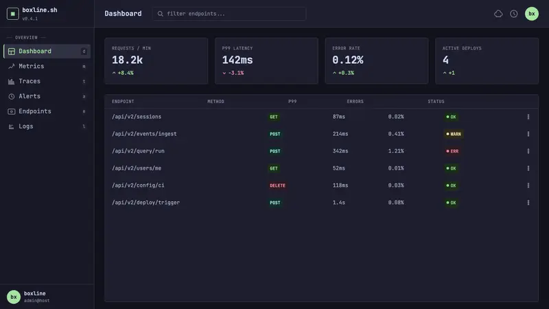 Cozy Terminal TUI Revival — Web · dashboard