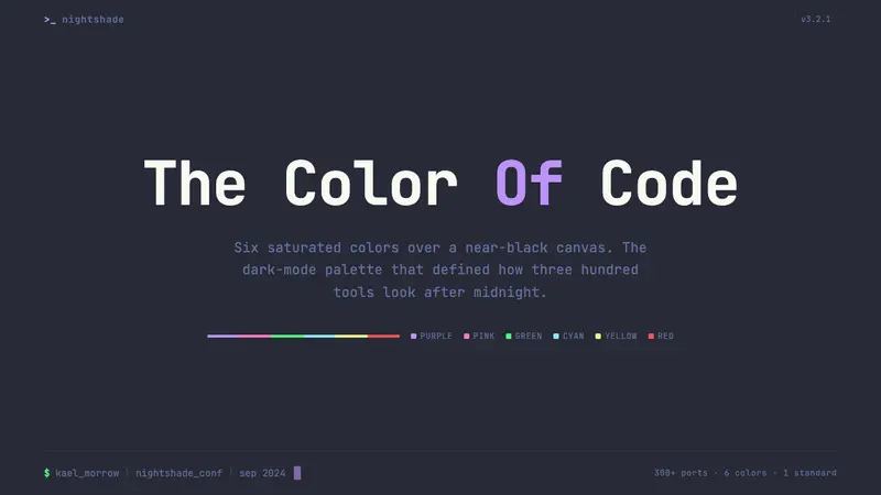 Terminal Vim Dracula (2014) — Slides · cover
