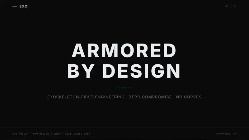 Tesla Cybertruck Stainless (2023) — Slides · cover