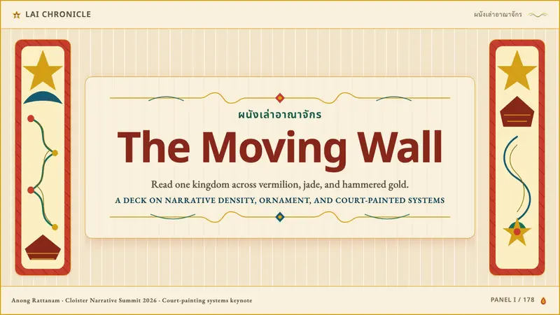 Thai Temple Mural — Slides · cover