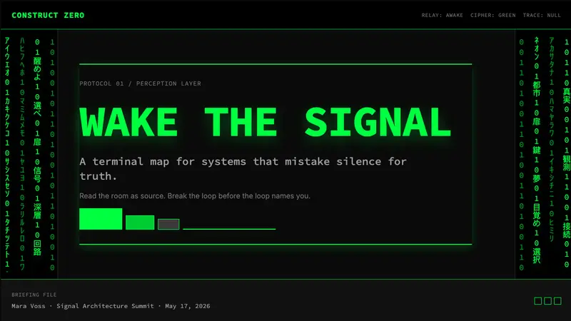 The Matrix (Green-Code) — Slides · cover