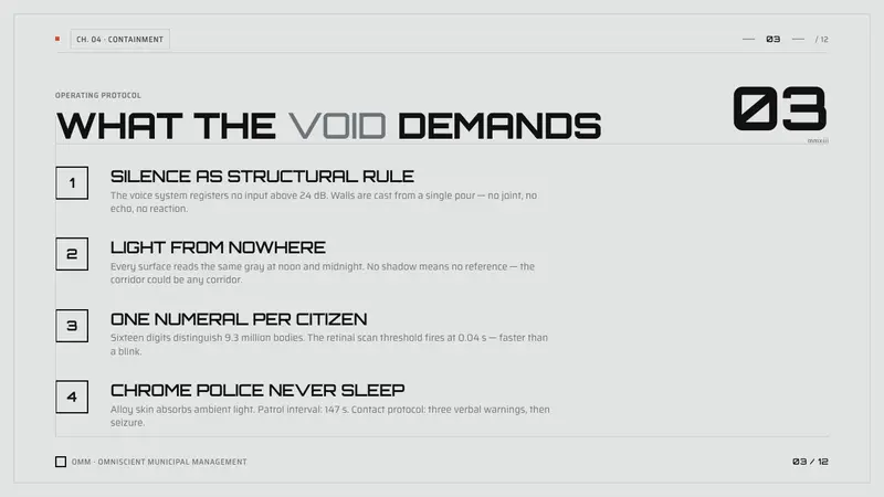 THX 1138 — Slides · content