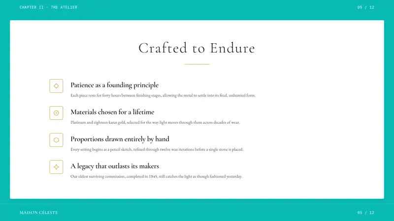Tiffany Robin-Egg Blue — Slides · content