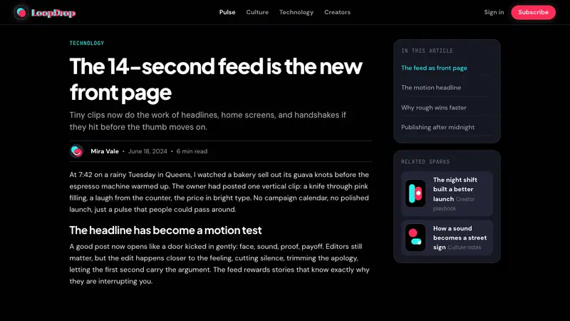 TikTok 2024 — Web · article