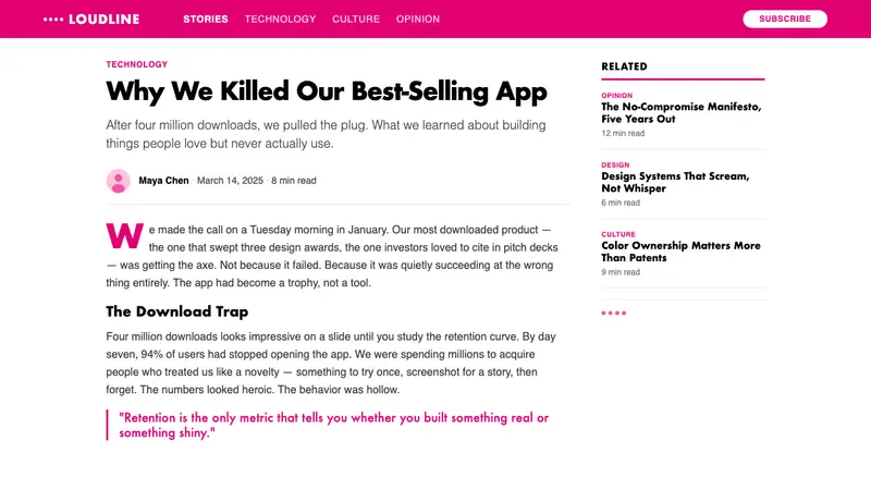 T-Mobile Magenta — Web · article