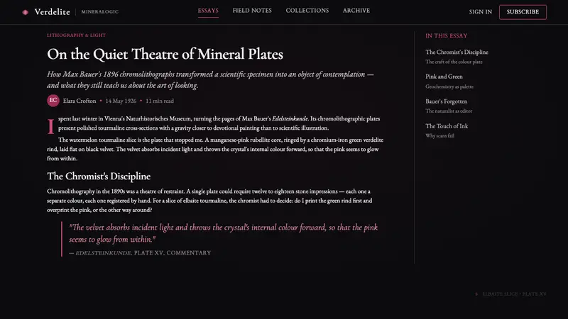 Tourmaline Crystal Slice — Web · article