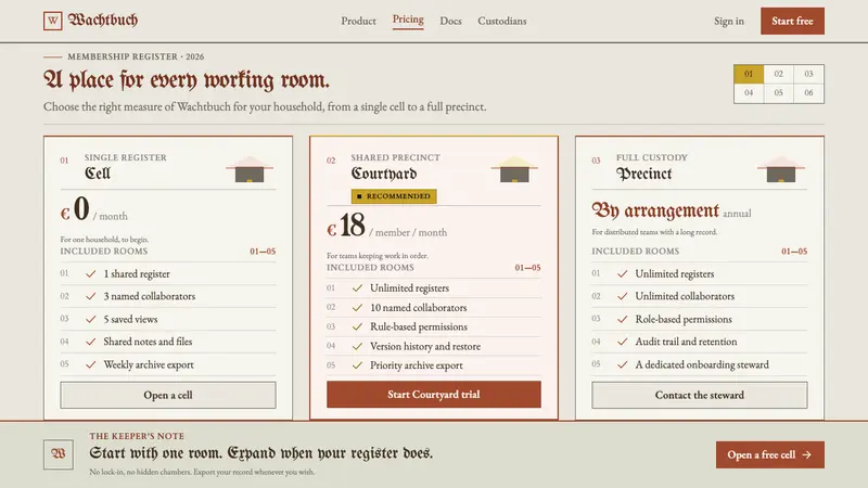 Saxon Fortified Church — Web · pricing