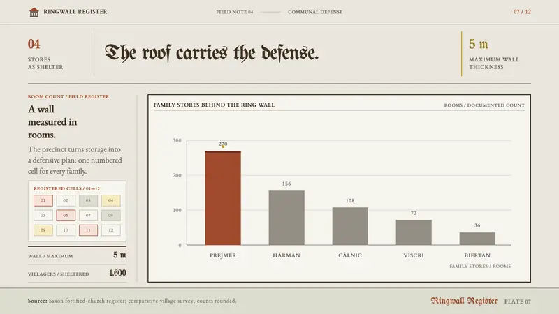 Saxon Fortified Church — Slides · data