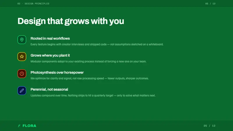 Tropicália Modern — Slides · content