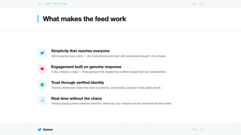 Twitter (Classic Bird) — Slides · content