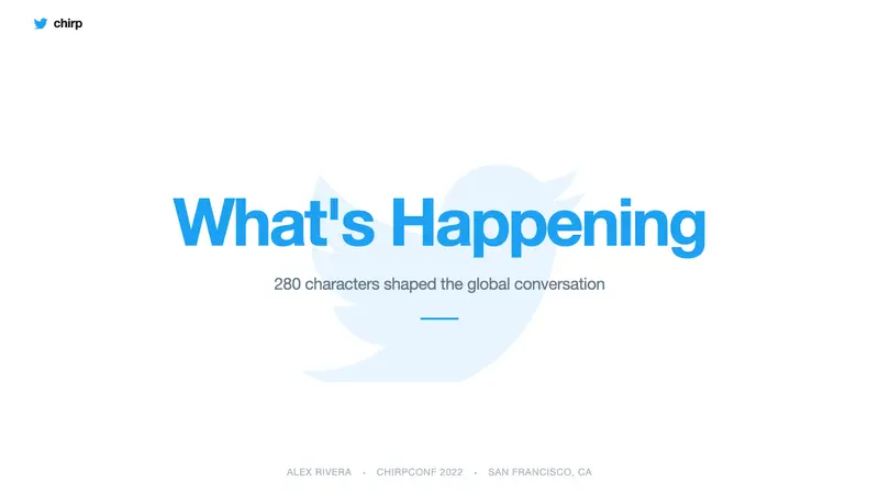 Twitter (Classic Bird) — Slides · cover