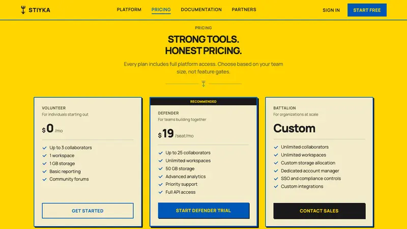 Ukrainian Trident Blue/Yellow (2022) — Web · pricing