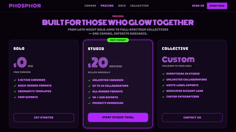 UV Blacklight Poster — Web · pricing