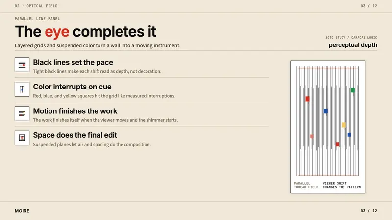 Jesús Soto Kinetic Art (Venezuela) — Slides · content