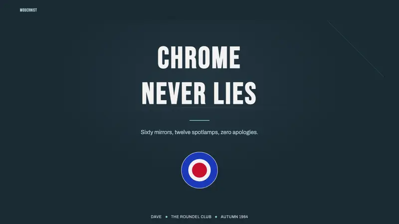 Mod Scooter Chrome — Slides · cover