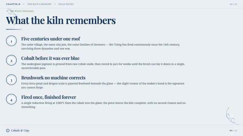 Bát Tràng Ceramic Blue — Slides · content