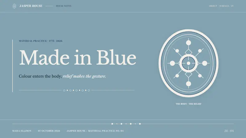 Wedgwood Jasperware — Slides · cover