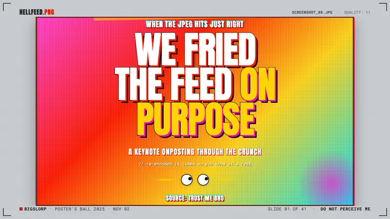 Weird Twitter / Shitpost — Slides · cover