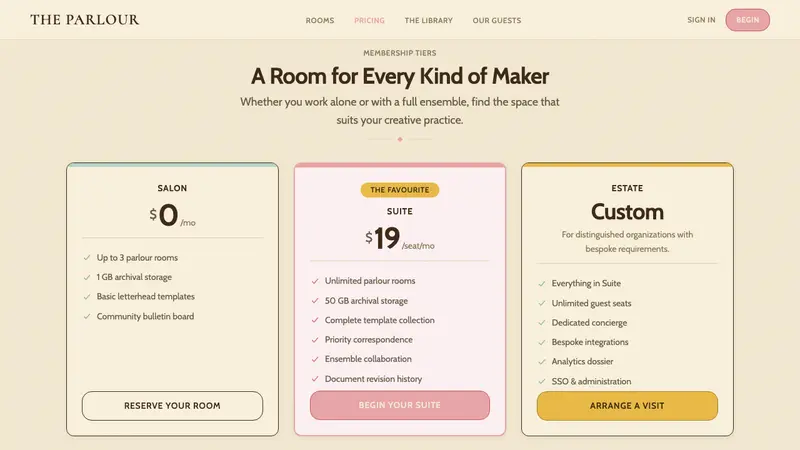 Wes Anderson Symmetrical — Web · pricing