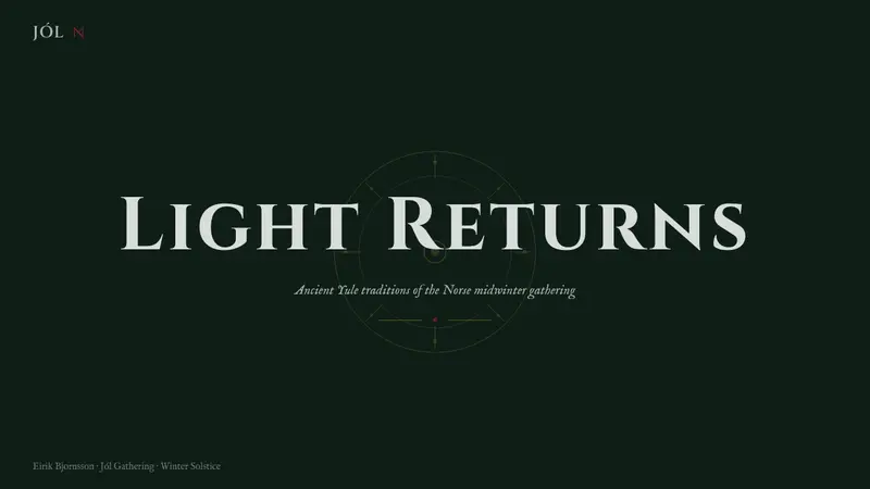 Yule Solstice — Slides · cover