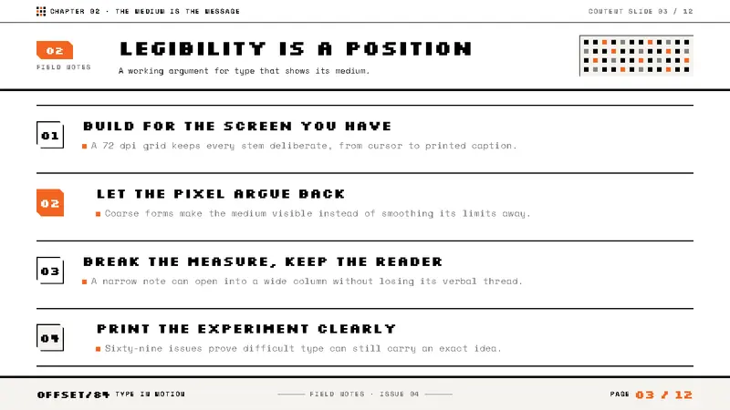 Emigre / Zuzana Licko — Slides · content