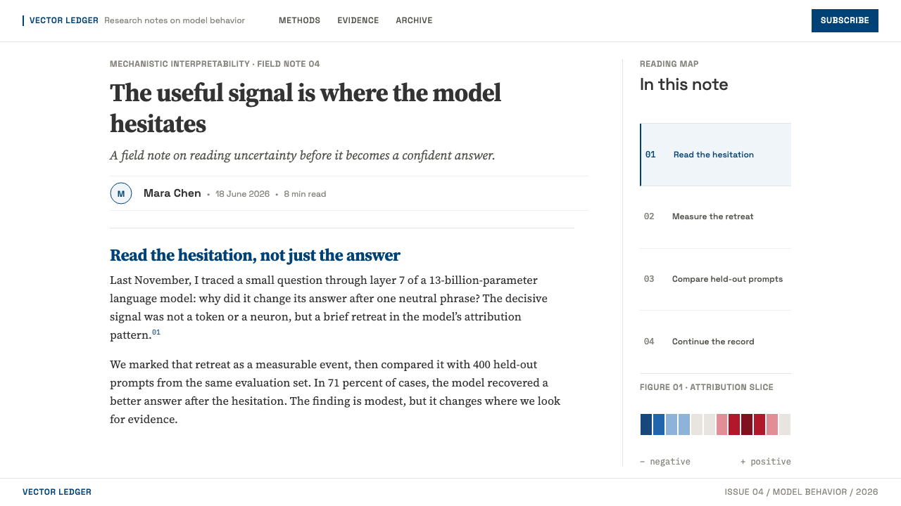 AI Alignment Lab design style applied to a Article page