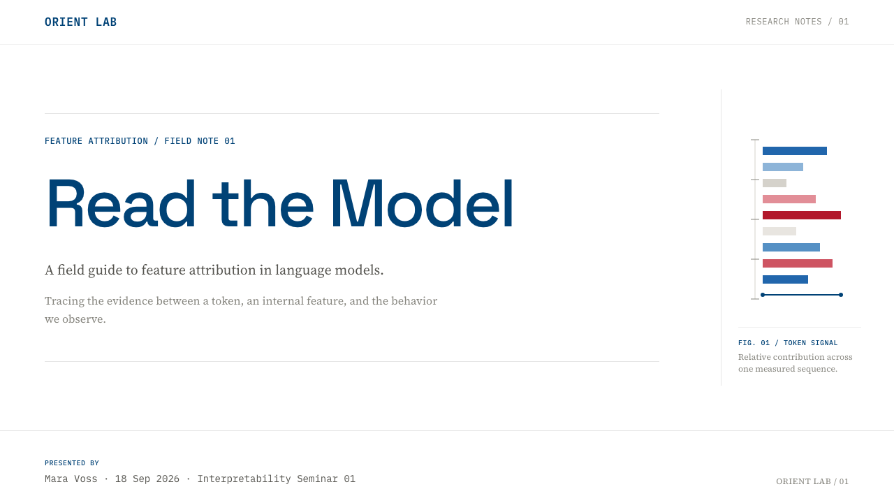 AI Alignment Lab design style applied to a Slide · cover