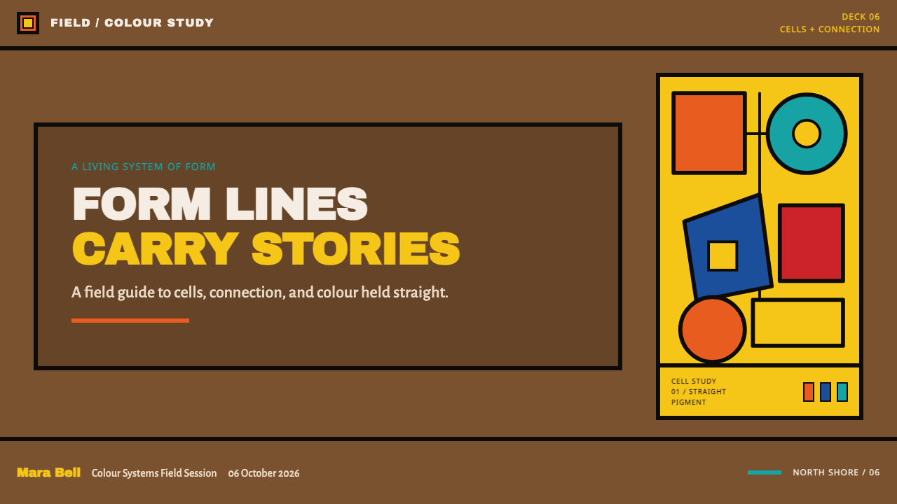 Woodland School — Morrisseau design style applied to a Slide · cover