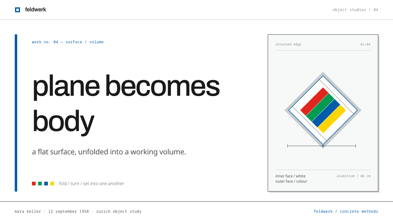 Nelly Rudin Concrete design style applied to a Slide · cover