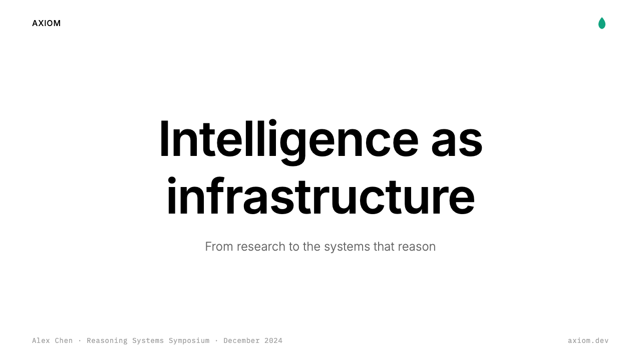 OpenAI 2024 设计风格用在幻灯片 · 封面上
