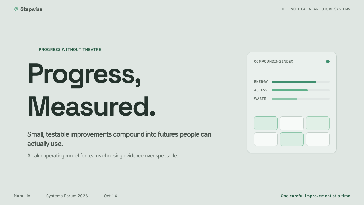 Protopia design style applied to a Slide · cover
