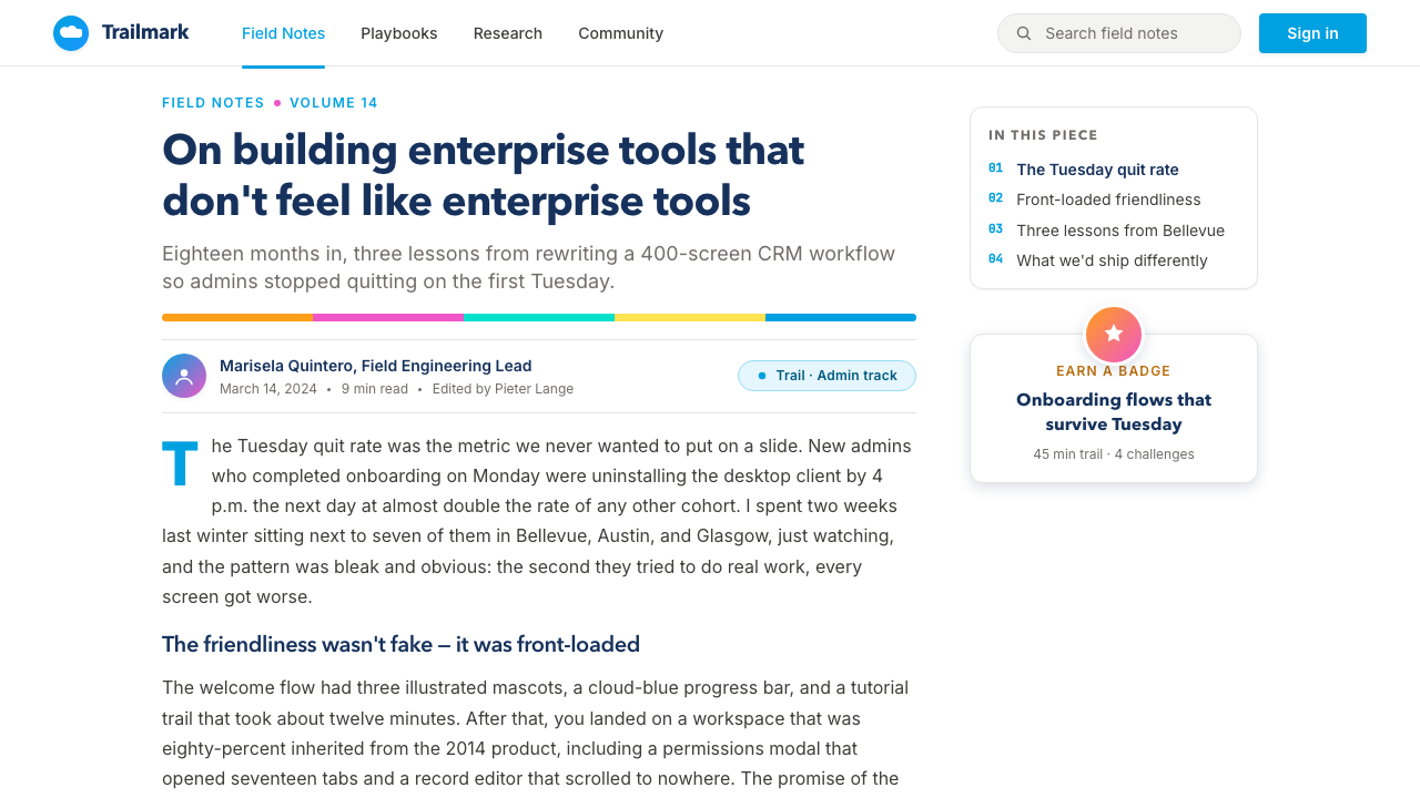 Salesforce Trailhead 设计风格用在文章页上