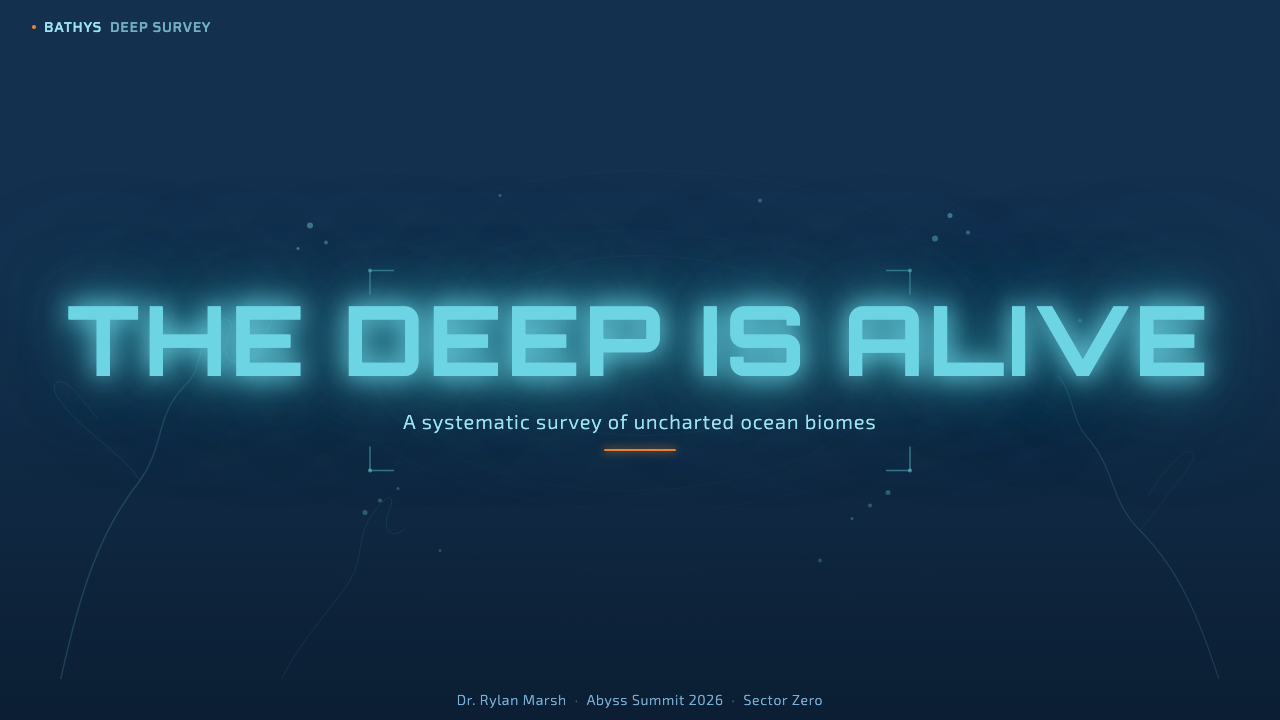 Subnautica Deep design style applied to a Slide · cover