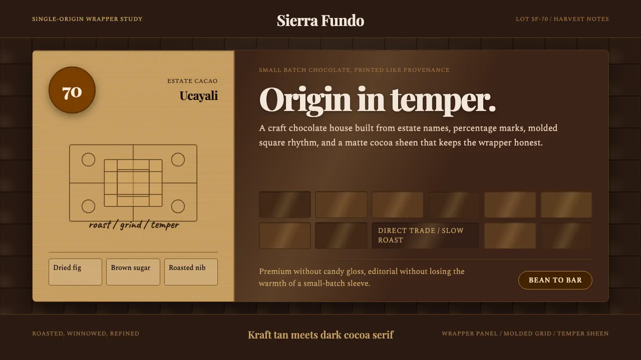 Bean-to-Bar Chocolate — Cover