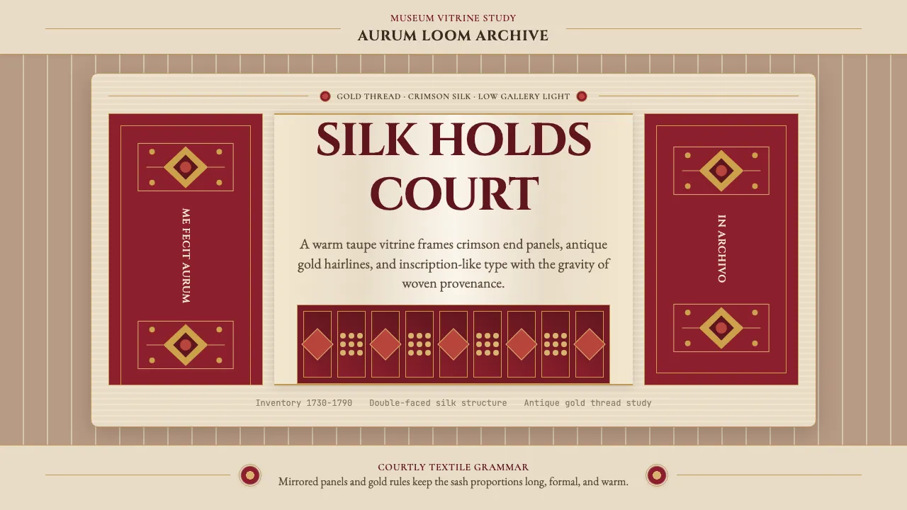 Belarusian Slutsk Sash — Cover