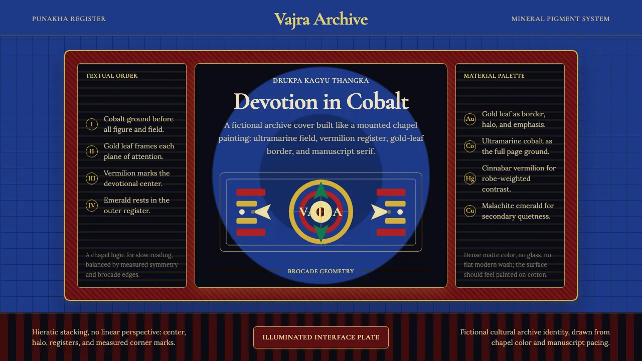 Bhutanese Drukpa Kagyu Thangka — Cover