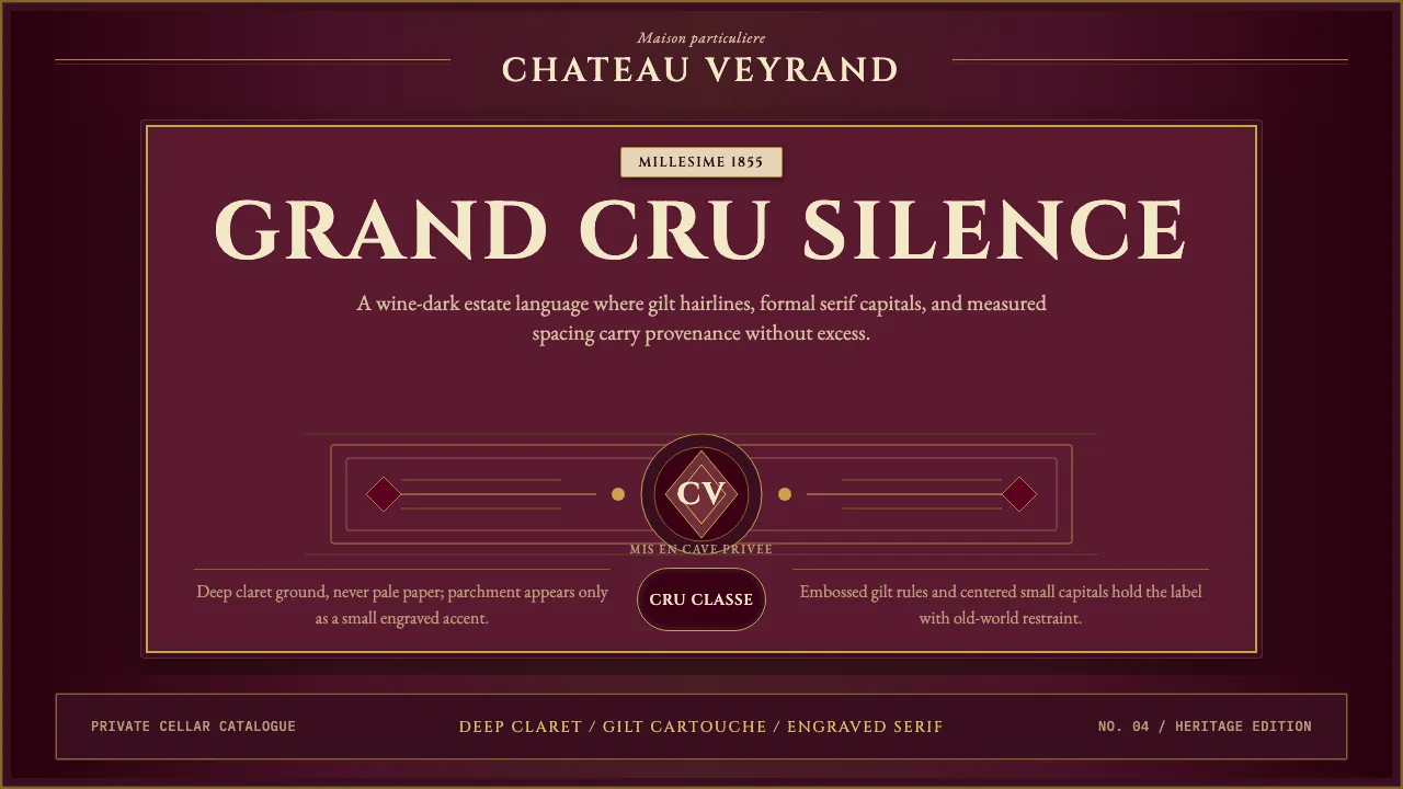 Bordeaux Wine Château — Cover
