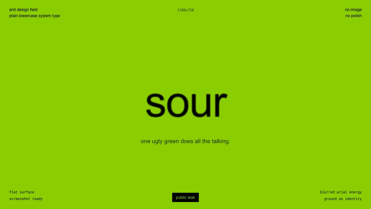 Brat Album Green 2024 — Cover