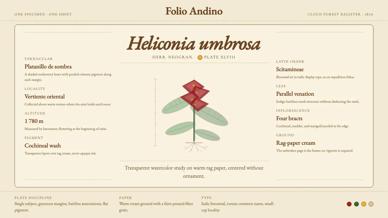 Colombian Botanical (Triana) — Cover