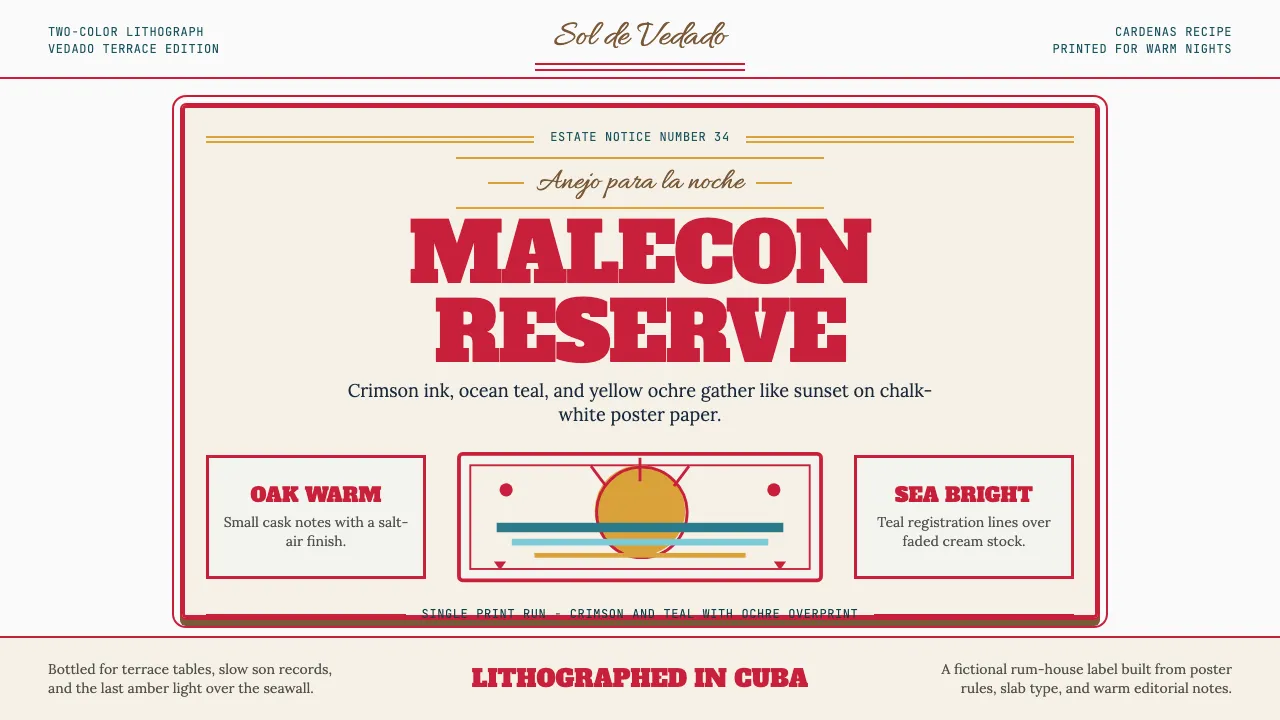 Havana Club Cuban Rum — Cover